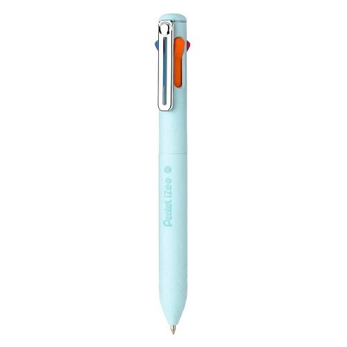 Pentel i-zee 4in1 Pen SkyBlue Orange Pink Violet