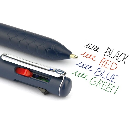 Pentel i-zee 4in1 Pen Blue Black Red Green