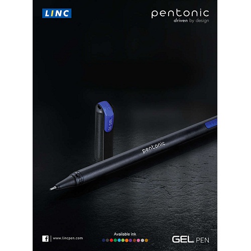 Linc Pentonic Gel Pen Black