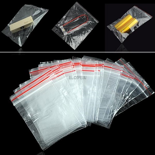 Zip PolyBag 5x6 in heavy 1kg