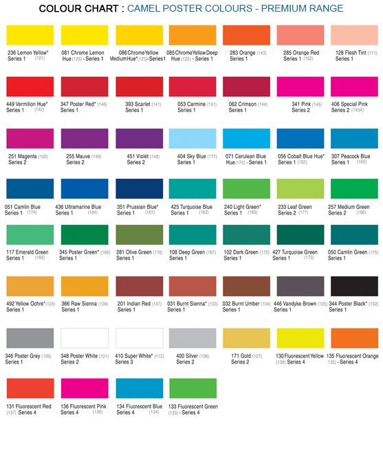 Camlin Poster Colours 100ml Prussian Blue
