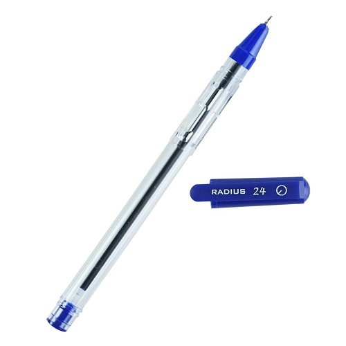 Radius 24 Ball Pen Pack of 10 Blue