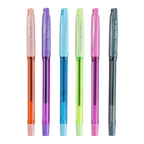 Radius Happy Gel Pen Blue (Pack of 5)