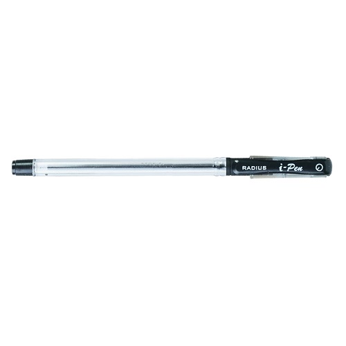 Radius iPen Ball Pen Black (Pack of 5)