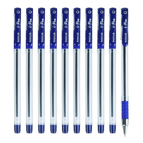 Radius iPen Ball Pen Blue (Pack of 5)