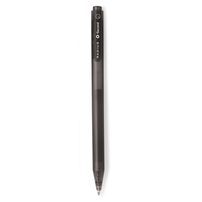 Radius O Second Jumbo Gel Pen Black