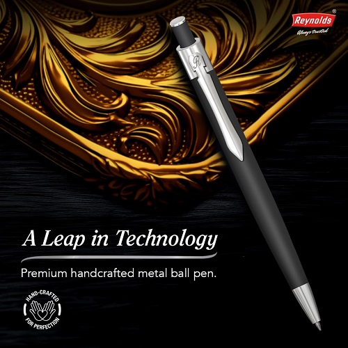 Reynolds Iconic O Metal Ball Pen (Maroon Body)