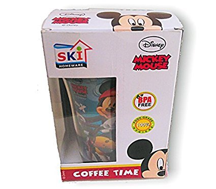 Ski Transparent plastic coffee n juice travel mug