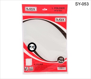 Saya L-Folder F/C Clear Lite (SY-053F)