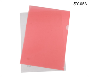 Saya L-Folder A4 Clear (SY-053) Pack of 15