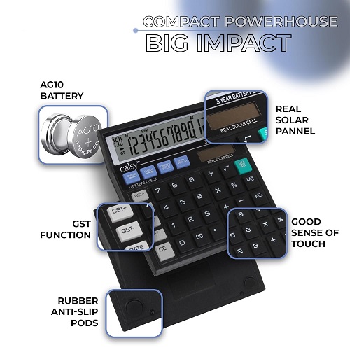 Saya SY-C512T2 Check and Correct Basic Desktop Calculator