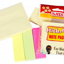 Yellow Sticky Note Pad, Paper Size: 3X3inch at Rs 24/piece in New Delhi