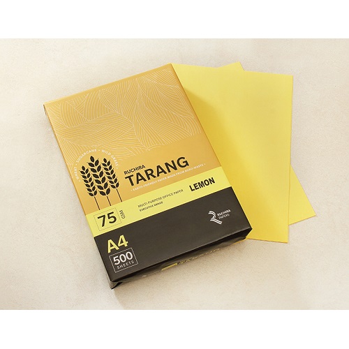 TARANG A4 Color Paper 500 Sheets - Lemon