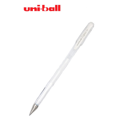Uniball Signo Fine UM-100(07) Roller Ball Pen WHITE