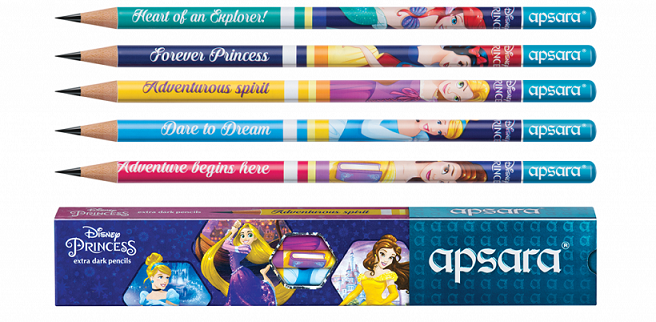 Apsara Disney Princess Extra Dark Pencils