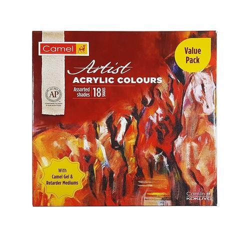 Camel Artist Acrylic Color 20ml each 18 Shades