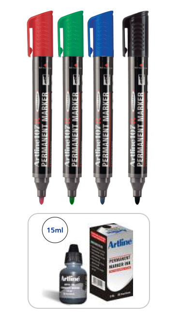 Artline Permanent Marker - Black