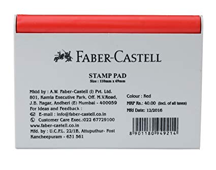 Faber Castell Stamp Pad Medium - Violet