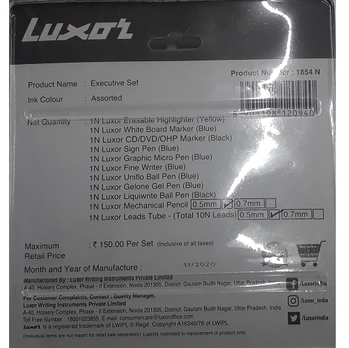 Luxor Executive Gift Set of 11 pcs