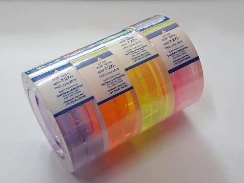 Myglue Crystal Clear Tape 24 mm Pack of 4