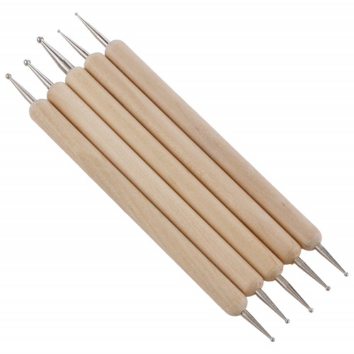 Clay Pottery Dotting Tool Set of 5 pcs