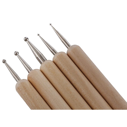 Clay Pottery Dotting Tool Set of 5 pcs