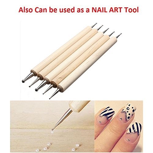 Clay Pottery Dotting Tool Set of 5 pcs