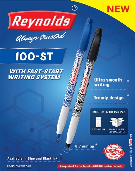 Reynolds 100 ST Blue Pack of 5