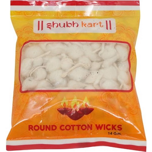 Round Cotton Wicks 7 gms