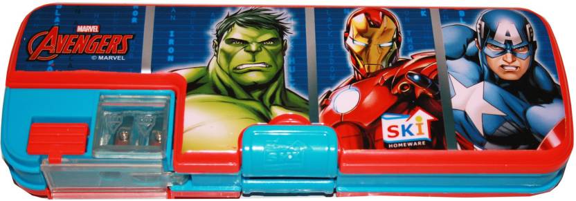 SKI Hulk Desire one button pencil box