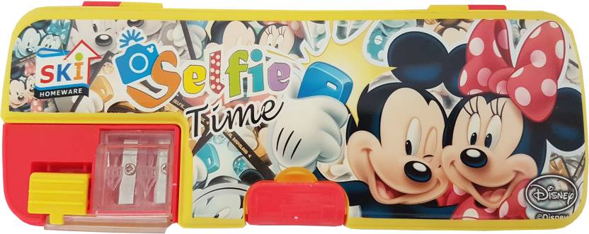 SKI Disney Mickey Desire one button pencil box
